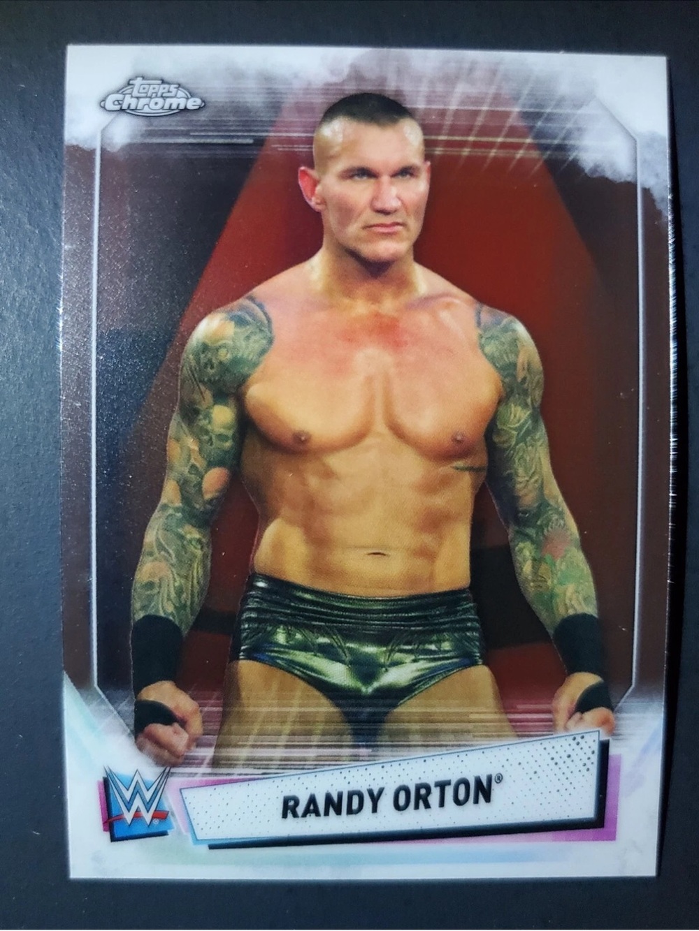 🔥NOW $3🔥 Randy Orton 2021 Topps Chrome WWE Wrestling Card